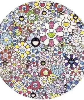 村上隆2020版画《Celestial Flowers 》