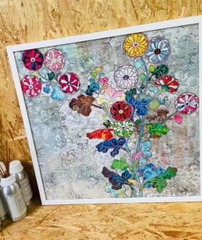 村上隆 - Korin Flowers of Resurrection/再生の花