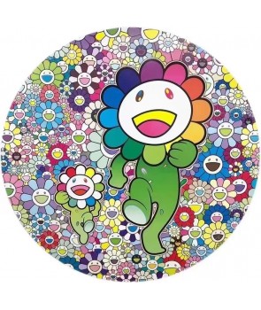 村上隆2022版画《Rum Pum Pum in a Field of Flowers》