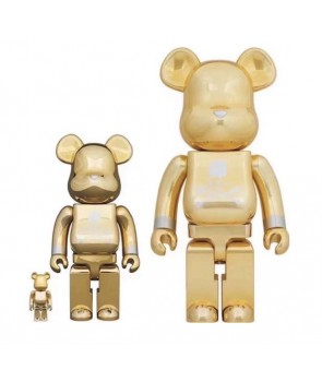 Bearbrick - mastermind JAPAN 1000% gold